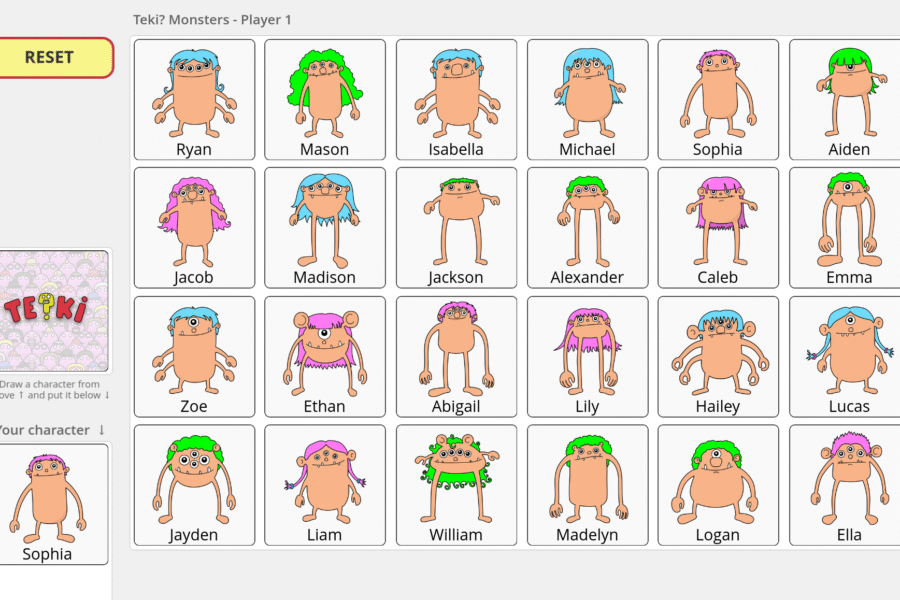 Teki Monsters