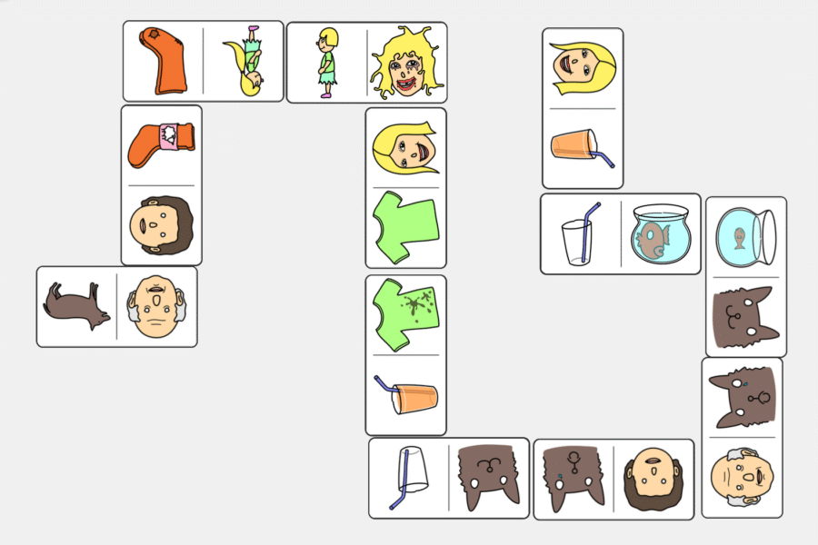 Opposite Adjectives Dominoes